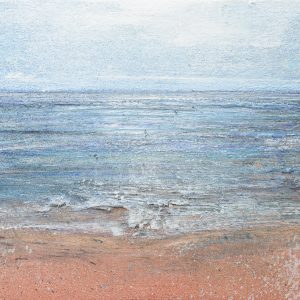 Sea Belt 1 (on galvanised steel) by Julie Oldfield