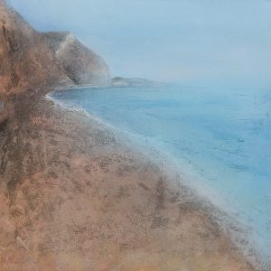 Golden Cap View from Charmouth by Julie Oldfield