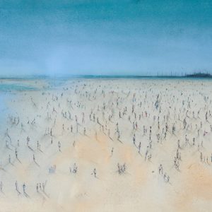 Lyme Bank Holiday by Julie Oldfield