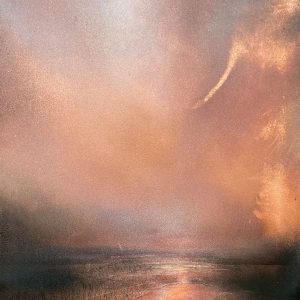 Mixed media painting on copper by Julie Oldfield, SWA (6579)