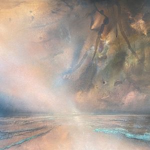 Infinity | 1000mm x 510mm | Mixed media on copper sheet
